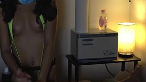 A massage with a happy ending with oil and a rub and tug job