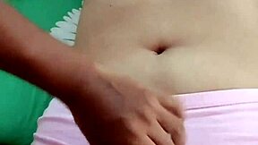 A young man shows off his big dick to his neighbor who is filming him