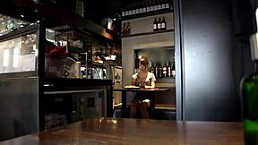 Beautiful Japanese girl gets deep throat and spanking in this video