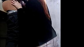 Skinny Latina gets her ass fucked in public classroom