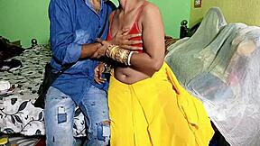 Dirty talking housewife gets her soldier husband’s friend to fuck her