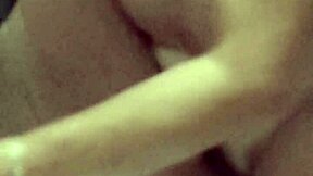Hidden camera captures steamy shower scene with natural tits