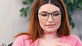 Redhead Alexis Fawx cures Annabel Red's horniness with sex