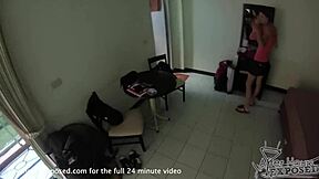 A Belgian couple on vacation in India shares their sex video