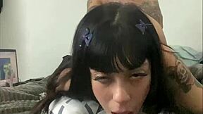 Teen skinny blond gets big cock anal in Argentinian set