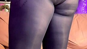 Masturbating in black pantyhose and lingerie gives me an extra pleasure