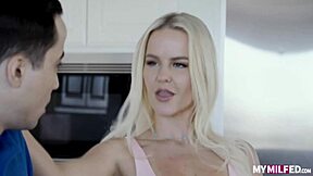 Stepson and stepmother have a hot and hardcore missionary sex