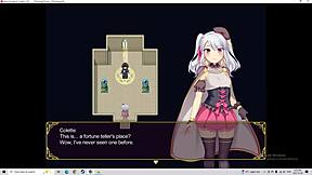 Hentai game with cum-covered babe and brave alchemist Collette