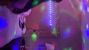 Big white butt shaking and bouncing on a big black cock