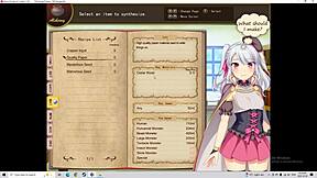 Hentai game with cum-covered babe and brave alchemist Collette