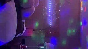 Big white butt shaking and bouncing on a big black cock