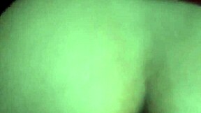 A pregnant amateur's solo masturbation performance in twerking style