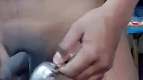 Cross dressing sissy boy gets dominated in the cage