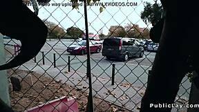 Romanian beauty enjoys hardcore public sex with a big cock in her ass