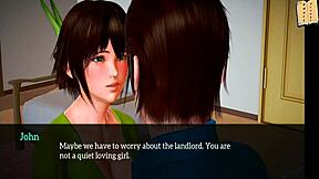 My new family 213: A walkthrough of an erotic visual novel