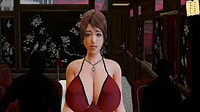 My new family 213: A walkthrough of an erotic visual novel