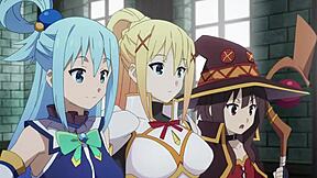 Anime porn: Konosuba, chapter 4, scene 1
