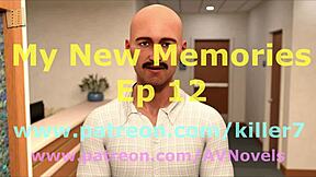 Homemade visual novel game walkthrough with amateur actress