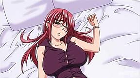 Redhead teacher gets her first lesbian experience in class