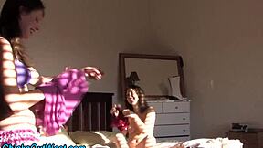 Hot lesbian scene with big boobs and fingering