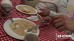 Flapjacks and fantasy: Serving up sex-star servers