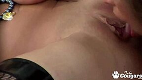 Morgan Dayne & Eden Adams swap jizz in hot threesome. Big load shared after intense action.