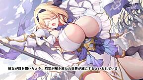 Erotic girl becomes part of erotic elites in anime