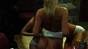 Lesbians dominate and pleasure each other intensely