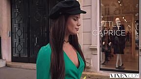 Caprice is a vixen and she cheats in the City of Love: Paris