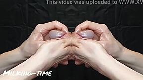 Teasing titties and milking a unicorn for lactating fun