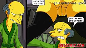 Simpsons Porn Brings Wild Halloween Night with Monster Cock