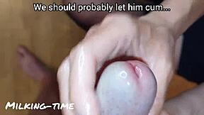 How to treat premature ejaculation with oiled up tits