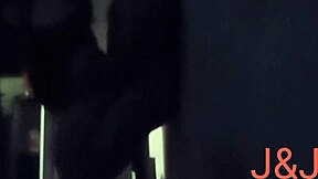 New couple’s adventurous anal sex in the dark