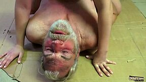 That innocent petite pussy teased by old hairy grandpa