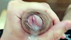Twink’s solo performance with a big cock cum tribute