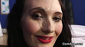randy looker gets messy facial with all that spunk