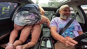 julia vass joins the ride and bangs all through the trip