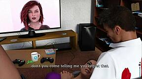 3D animated porn featuring anime style ecchi content