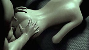 Young pussy licked in SFM anime porn movie