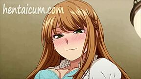 This is a special hentai with an anime of a vagina wrapped around a big cock