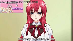 Stepdad's big cock tears up cartoon pussy in anime sex