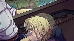 Detective Danzo catches up with Witch Hunter 7's Elon Givin in this anime porn