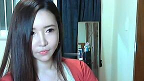 Beautiful Korean webcam model