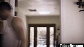 Stepmother's pussy is the prize in this taboo family