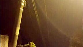 Young Latina gets punished with intense anal sex outdoors
