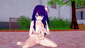 3D animated porn with anime style cartoons