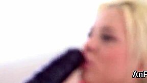 Hot lesbians fist their way through each other's tight holes