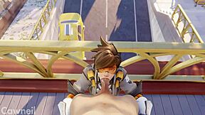 Overwatch anime-style animation compilation
