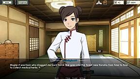 Hentai kunoichi trainer Dinaki's wild forest sex adventure