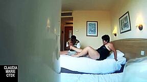 Amateur couple’s secret rendezvous caught on camera